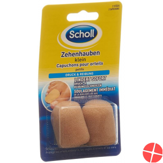 Scholl Zehenhaube Klein 2 Stück