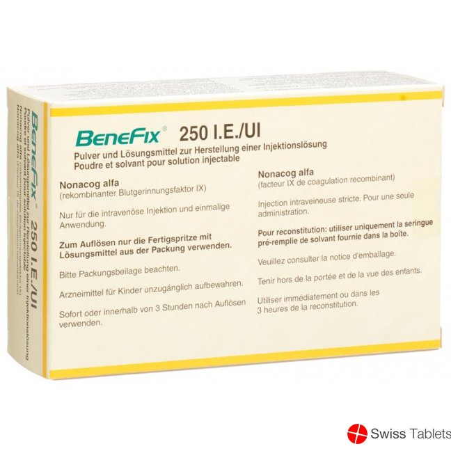 Benefix Trockensubstanz 250 Ie C Solv Durchstechflasche 5ml buy online