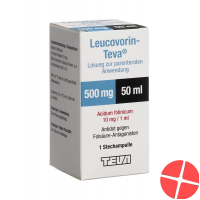 Leucovorin Teva Injektionslösung 500mg/50ml Durchstechflasche 50ml