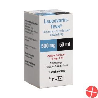 Leucovorin Teva Injektionslösung 500mg/50ml Durchstechflasche 50ml