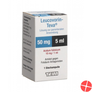 Leucovorin Teva Injektionslösung 50mg/5ml Durchstechflasche 5ml