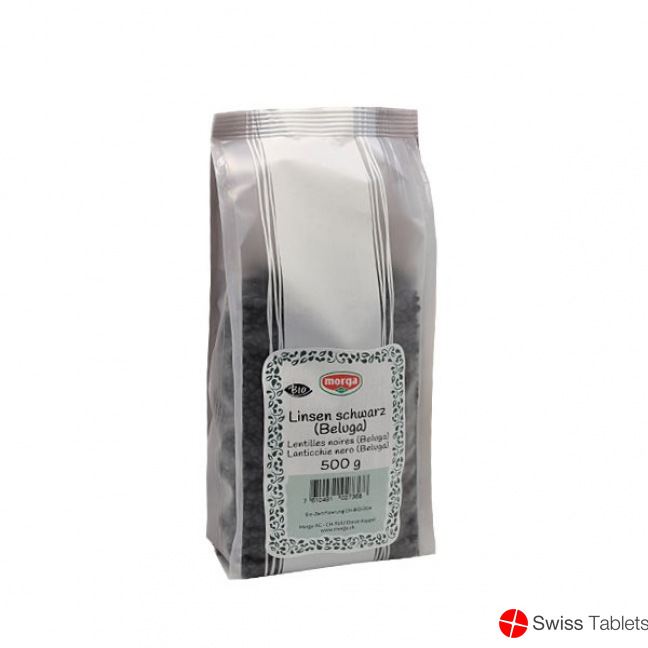 Holle Linsen Schwarz Beluga Bio 500g buy online