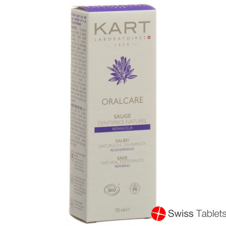 Kart Oralcare Sage toothpaste 75ml buy online