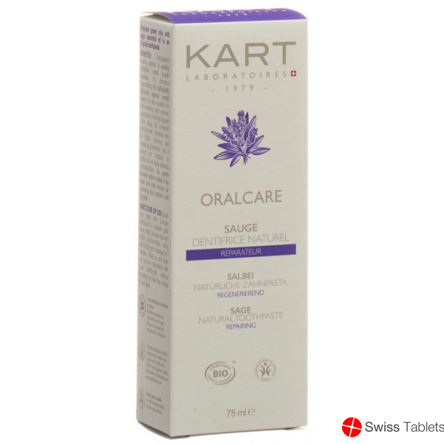 Kart Oralcare Sage toothpaste 75ml buy online