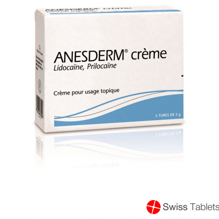 Anesderm Creme 5% 5 Tube 5g buy online