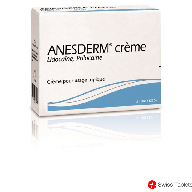 Anesderm Creme 5% 5 Tube 5g buy online