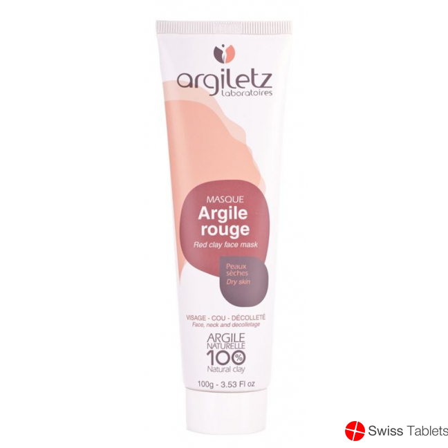 Argiletz Schönheitsmaske Heilerde Rot Tube 100ml buy online