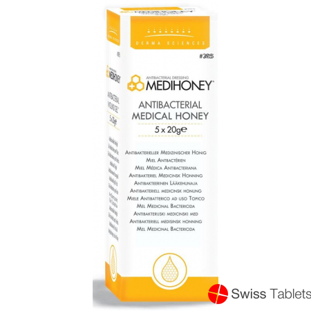 Medihoney Medical Honey Antibacteria 5 Tube 20g buy online