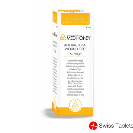 Medihoney Medical Wound Gel Antibacteria 5 Tube 20g buy online