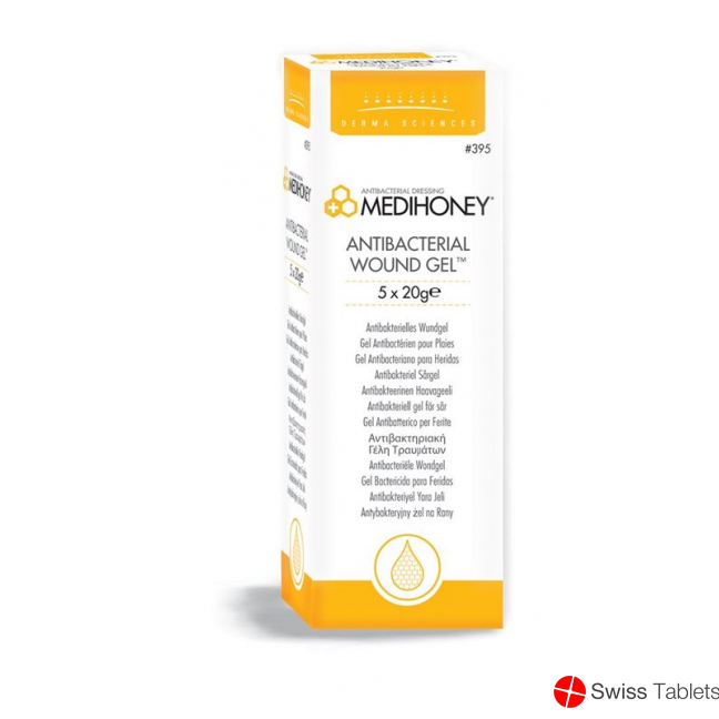 Medihoney Medical Wound Gel Antibacteria 5 Tube 20g buy online