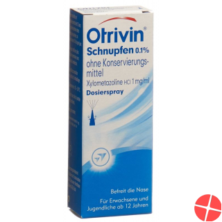 Otrivin Schnupfen Dosierspray 0.1% O Kons 10ml