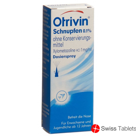 Otrivin Schnupfen Dosierspray 0.1% O Kons 10ml buy online