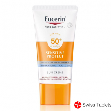 Eucerin Sun Sonnencreme für Gesicht LSF 50+ 50ml buy online