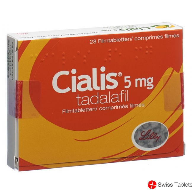 Cialis 5mg 28 Filmtabletten buy online