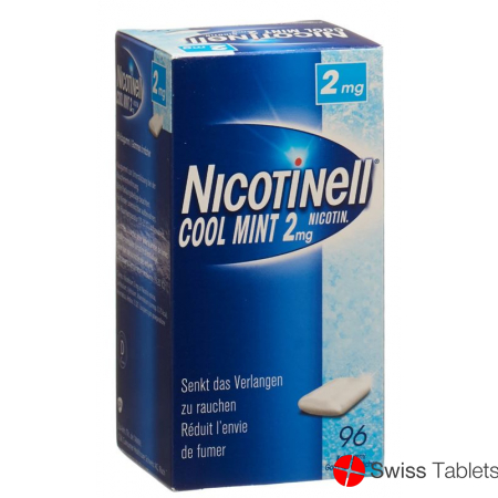 Nicotinell Cool Mint 2mg 96 Kaugummi buy online