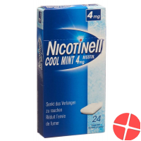 Nicotinell Cool Mint 4mg 24 Kaugummi