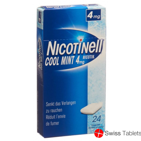 Nicotinell Cool Mint 4mg 24 Kaugummi buy online