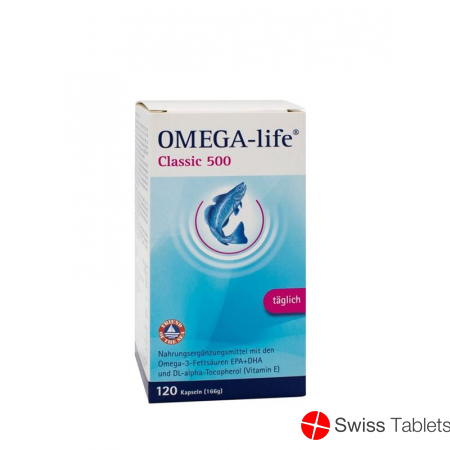 Omega-life 500mg 120 Kapseln buy online