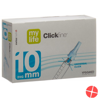 Mylife Clickfine Pen Nadel 29g x 10mm 100 Stück