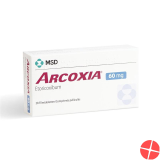 Arcoxia Filmtabletten 60mg 28 Stück