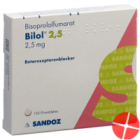 Bilol Filmtabletten 2.5mg 100 Stück