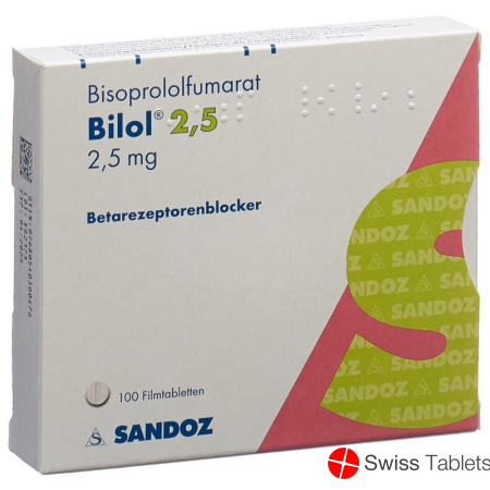 Bilol Filmtabletten 2.5mg 100 Stück buy online