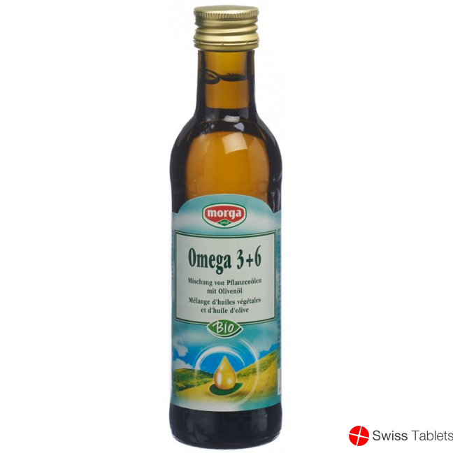 Morga Omega 3+6 Kaltgepresst Bio Speiseöl 1.5dl buy online