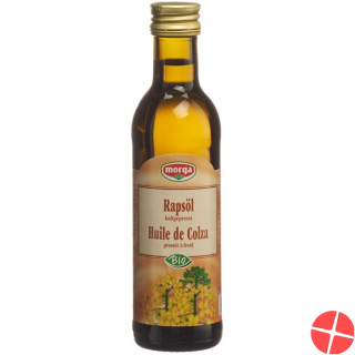 Morga Rapsöl Bio Kaltgepresst Flasche 1.5dl