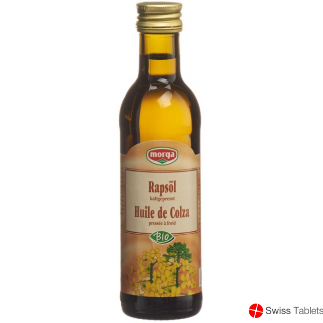 Morga Rapsöl Bio Kaltgepresst Flasche 1.5dl buy online