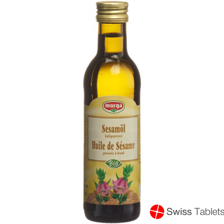 Morga Sesamöl Kaltgepresst Bio Flasche 1.5dl buy online