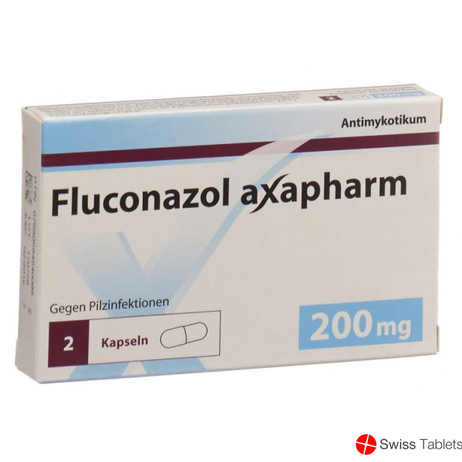 Fluconazol Axapharm Kapseln 200mg 2 Stück buy online