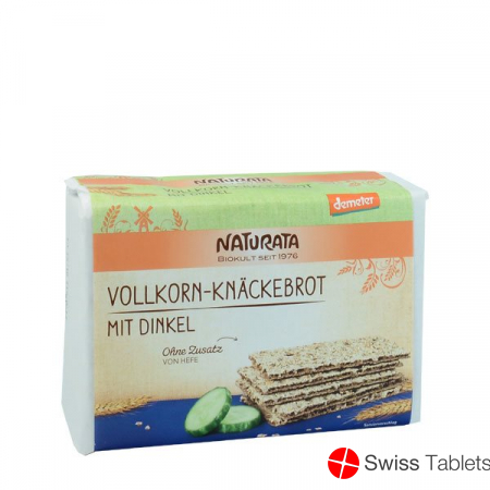Naturata Knaeckebrot Vollkorn mit Dinkel 250g buy online