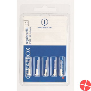 Curaprox 10 Regular Interdental Bürste Weiss 5 Stück