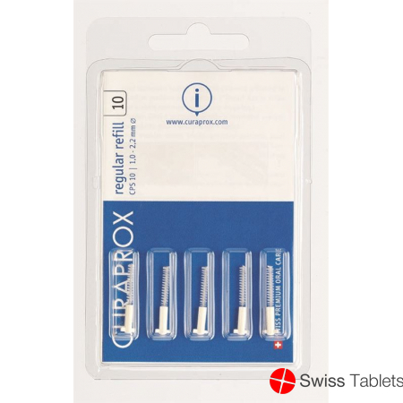 Curaprox 10 Regular Interdental Bürste Weiss 5 Stück buy online