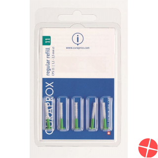 Curaprox 11 Regular Interdental Bürste Grün 5 Stück