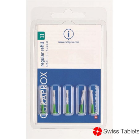Curaprox 11 Regular Interdental Bürste Grün 5 Stück buy online
