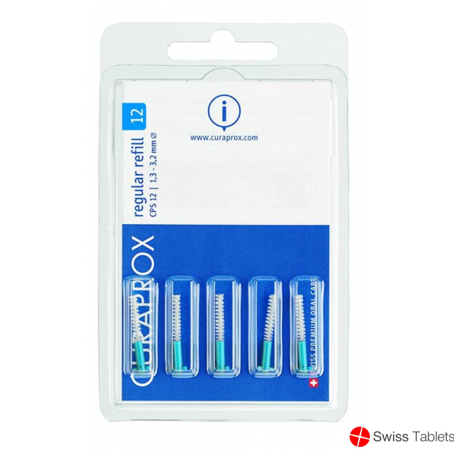 Curaprox 12 Regular Interdetnal Bürste Blau 5 Stück buy online