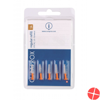 Curaprox 14 Regular Interdental Bürste Orange 5 Stück