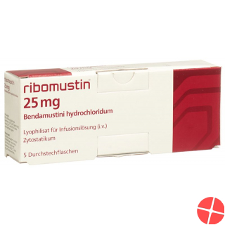 Ribomustin Trockensubstanz 25mg Durchstechflasche 5 Stück