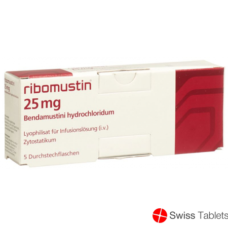 Ribomustin Trockensubstanz 25mg Durchstechflasche 5 Stück buy online