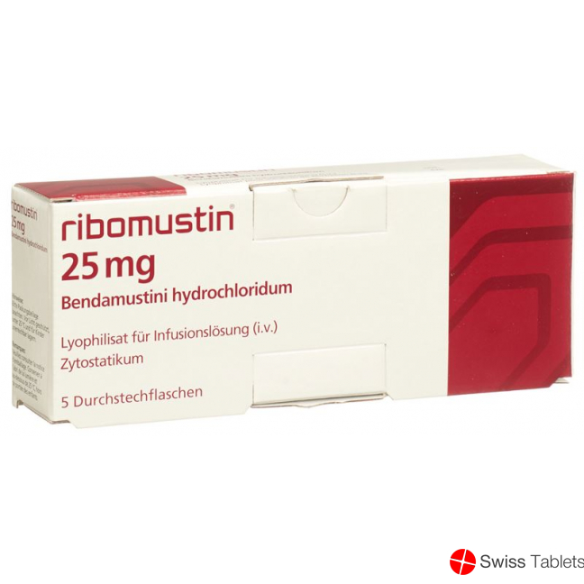 Ribomustin Trockensubstanz 25mg Durchstechflasche 5 Stück buy online