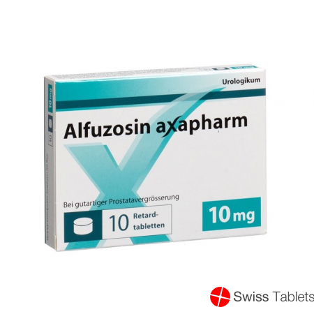 Alfuzosin Axapharm Retard Tabletten 10mg 10 Stück buy online