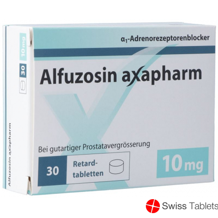 Alfuzosin Axapharm Retard Tabletten 10mg 30 Stück buy online