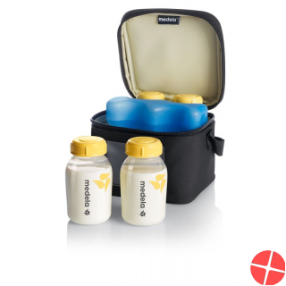 Medela Kühltasche 4 Milchflaschen (150ml) 1 Kühlelement Medela Kühltasche 4 Milchflaschen (150ml) 1 Kühlelement