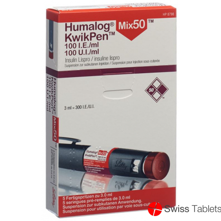 Humalog Mix 50 Kwikpen Injektionssuspension 5 Fertigspritzen 3ml buy online