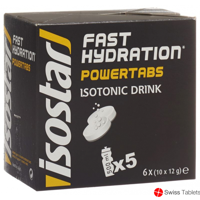 Isostar Power Tabs Brausetabletten Citron 6x 10 Stück buy online