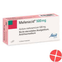Mefenacid Filmtabletten 500mg Teilbar 10 Stück