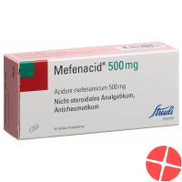 Mefenacid Filmtabletten 500mg Teilbar 30 Stück