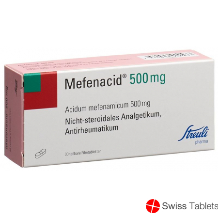 Mefenacid Filmtabletten 500mg Teilbar 30 Stück buy online
