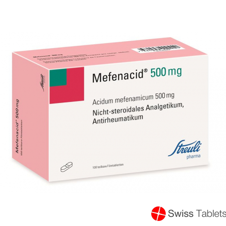 Mefenacid Filmtabletten 500mg Teilbar 100 Stück buy online